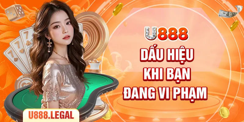 Dấu hiệu khi bạn đang vi phạm